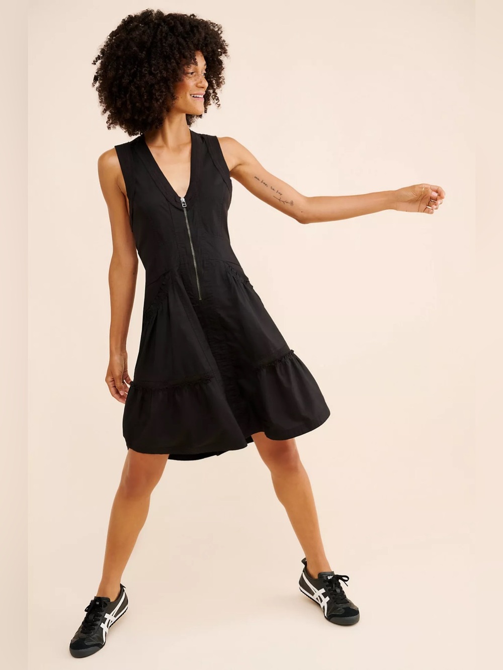 Anthropologie Daily Practice Trek Utility Mini Dress Sz XS